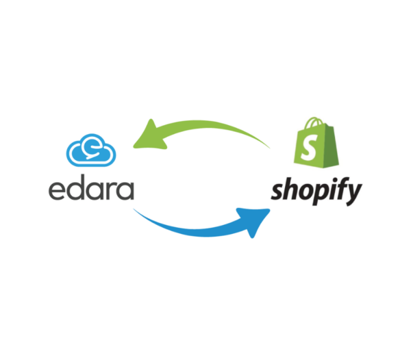 Edara cloud ERP Shopify integration e1629982210112