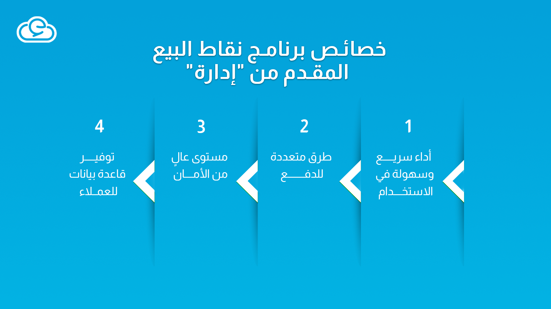 خصائص برنامج نقاط البيع المقدم من "إدارة"