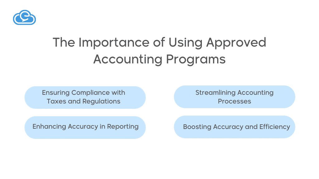 The Importance of Using Approved Accounting Programs