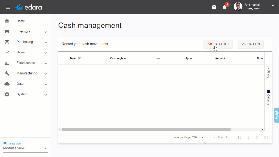 October Updates 2022 - Print cash transactions