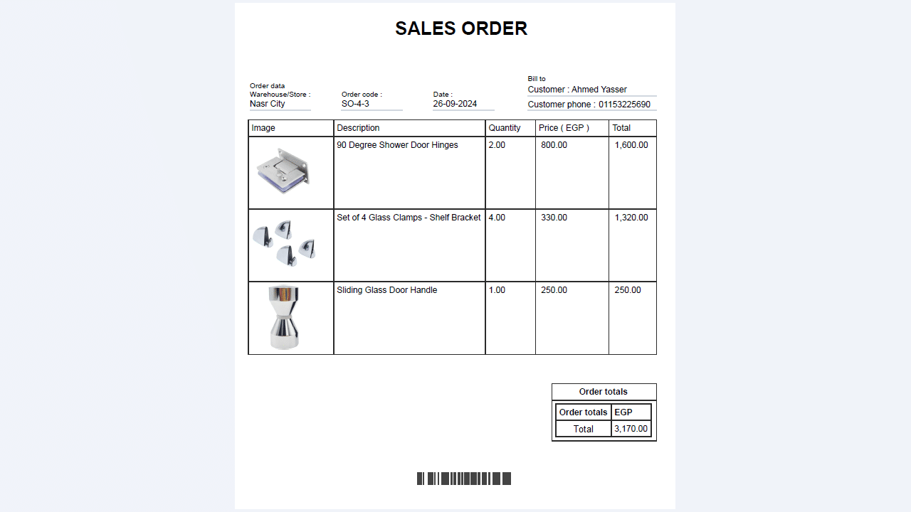 October Updates 2024 - Sales Orders Print