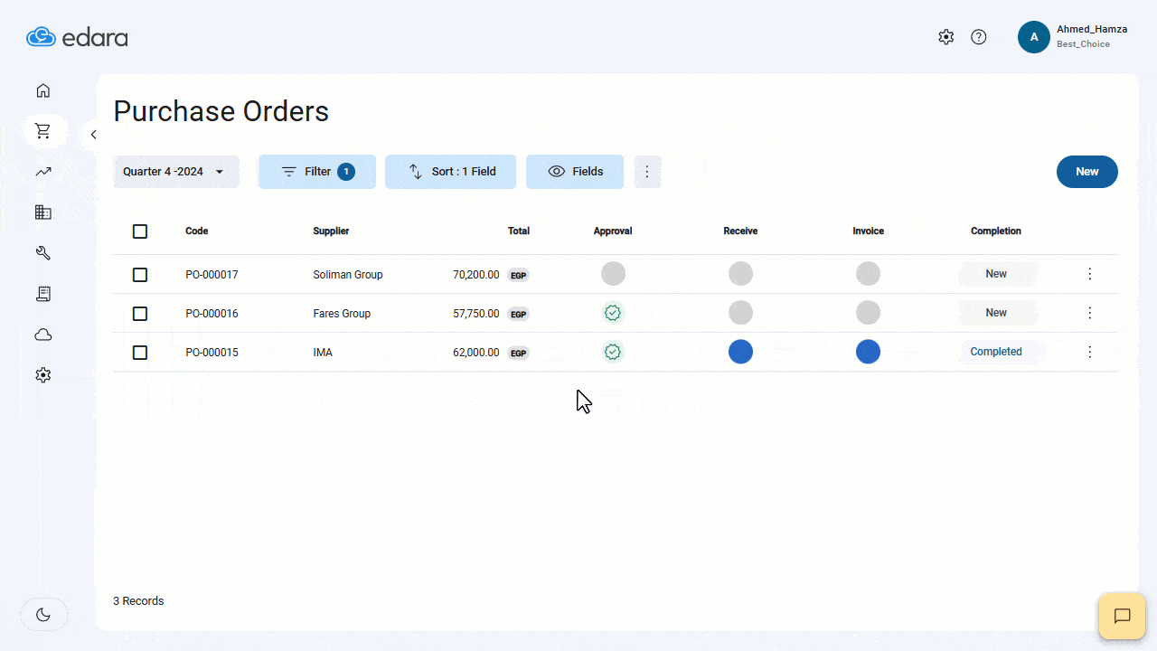 January Updates 2025 - View real-time purchase order page updates