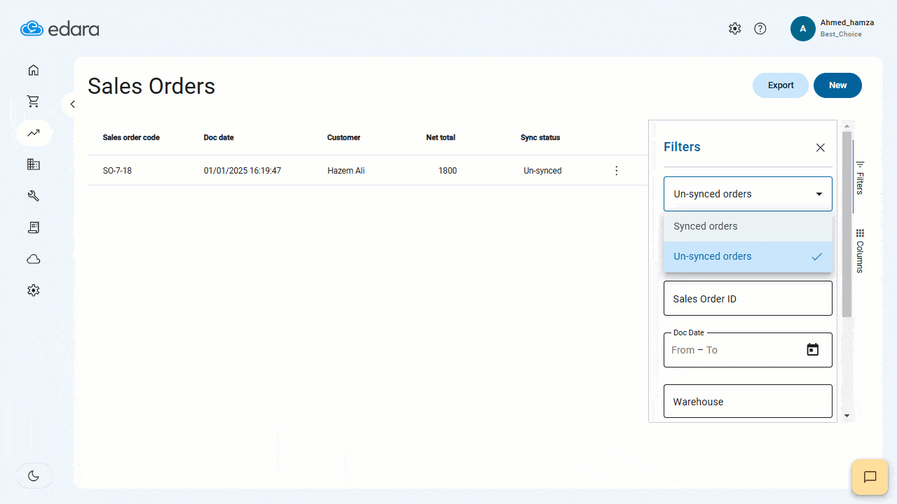 February Updates 2025 pre - Manage sales orders at point of sale using one scree