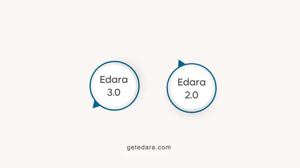 The Difference Between (Edara 2.0) and (Edara 3.0)