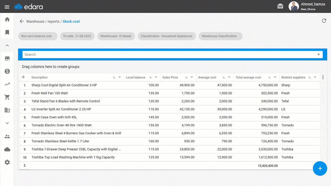 September Updates2025 Displaying Related Suppliers in the Stock