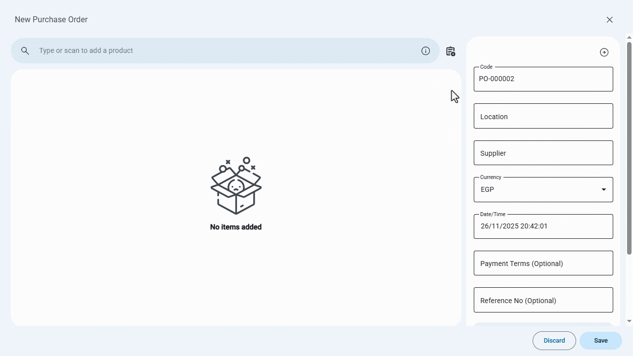 December Updates2025 Importing Sales Order Lines from Edara 2.0 into Purchase Orders in Edara 3.0 1