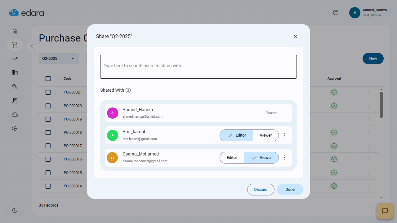 June Updates 2025 Sharing the Table View with Other Users