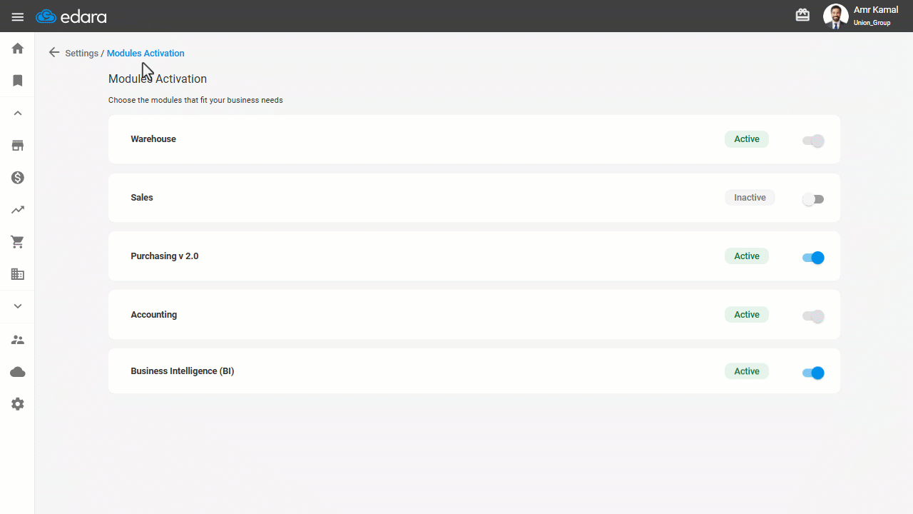February 2026 Updates: Smarter Sales Decisions, Faster Promotions, and Better Module Control 4 February Updates2026 Controlling Modules Activation