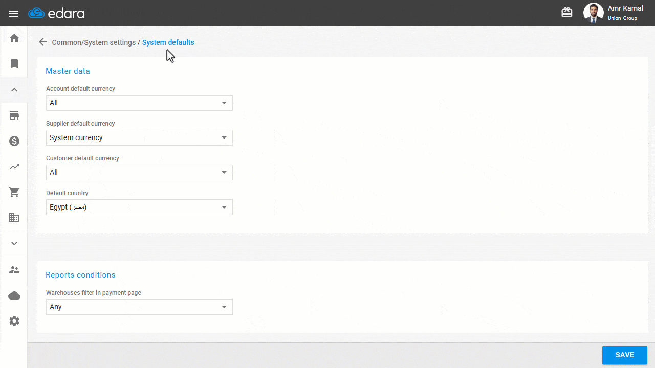 Mars26 Filtering by Warehouse Permissions on the Payment Page