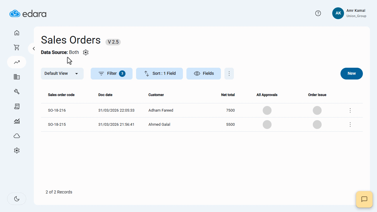 Edara’s Mid-Year 2026 Review 8 Edara Review26 Approving and Issuing Sales Orders from POS