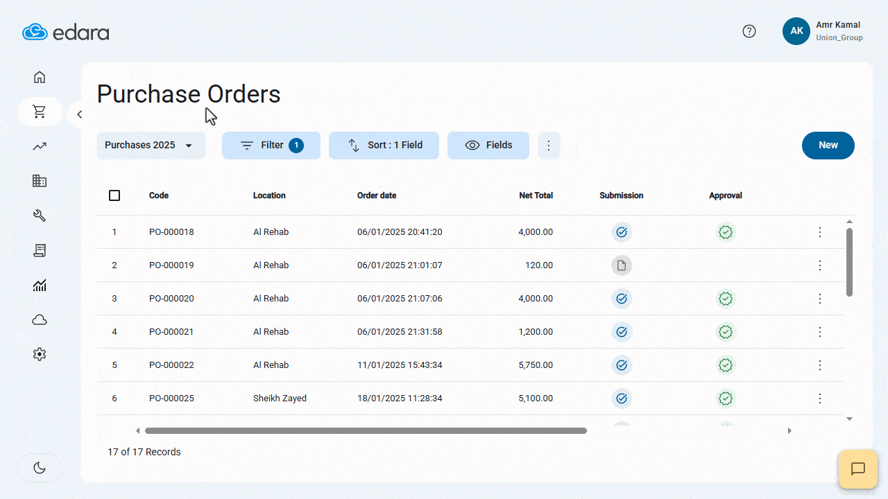 June26 Controlling Table Views in Edara 3.0
