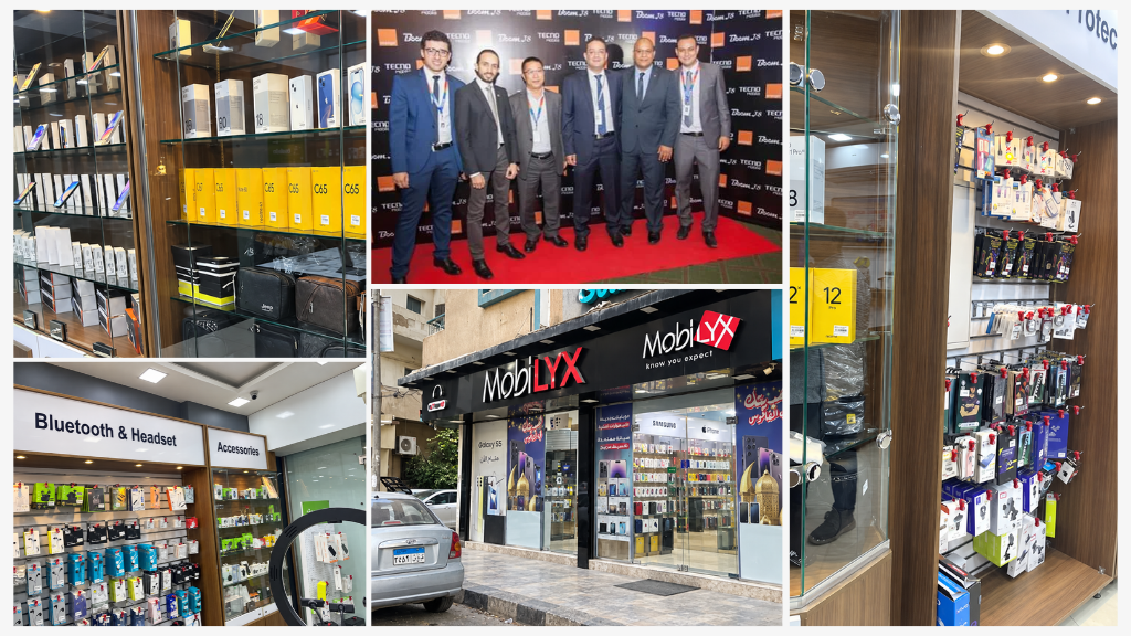 Mobilyx staff and store
